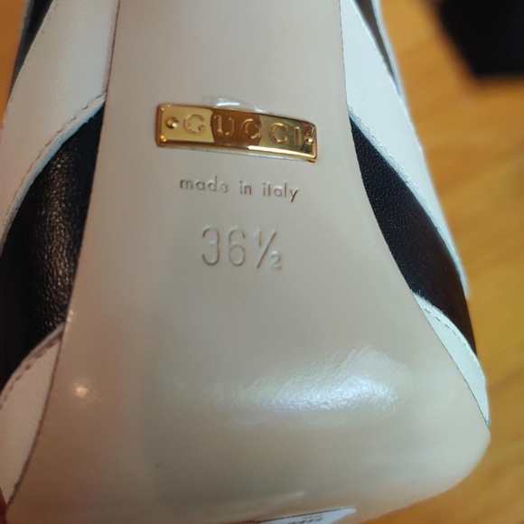 Gucci Lesley pony hair Mary Jane leather pumps size 36.5 NWT 🦓🦓 - Picture 6 of 9